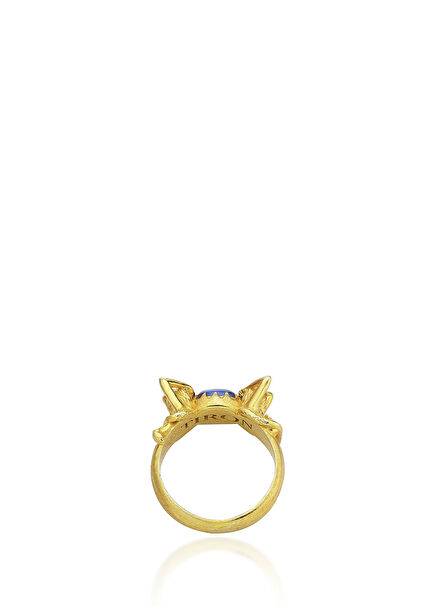 Vincente 18K Gold Plated Silver Women's Ring