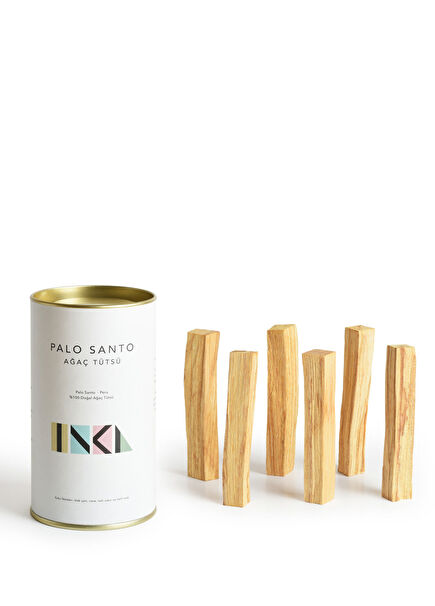 Palo Santo Peru 6'lı Ağaç Tütsüsü