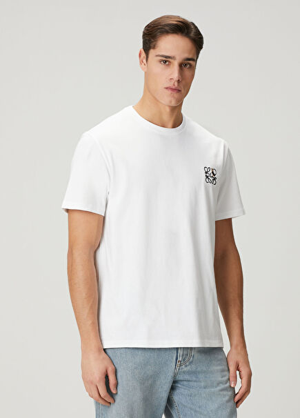 Relaxed Fit Beyaz T-shirt