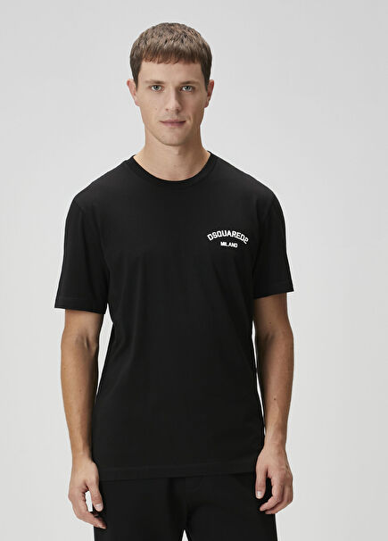 Regular Fit Siyah T-shirt