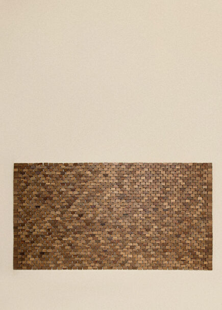 Pinta Natural Ahşap Paspas 60x100 cm