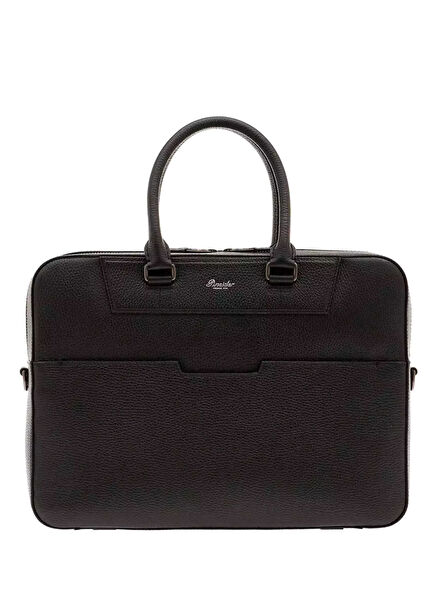 Black Leather Briefcase