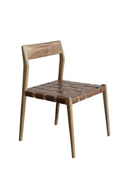 Savo Naturel Ahşap Yemek Odası Sandalyesi