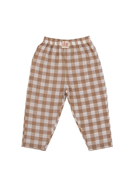 Barrel Krem-Beyaz Unisex Bebek Çocuk Pantolon