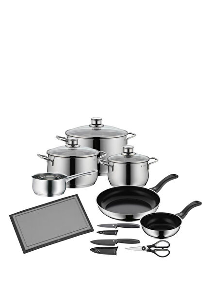 Diadem Plus 10 Piece Steel Cookware Set