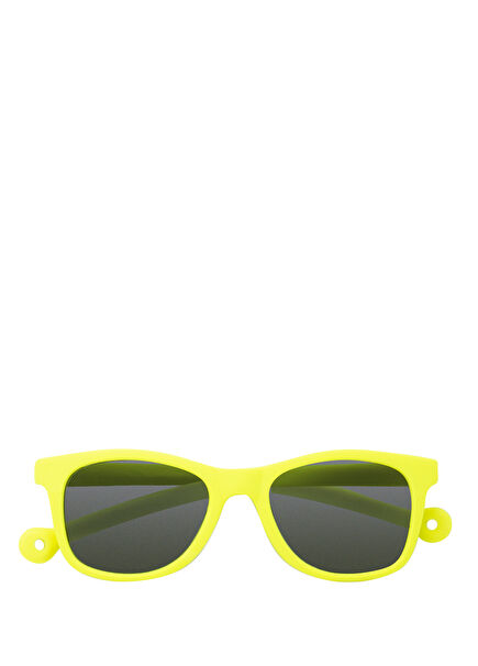 Eco Rubber Dolphin Yellow Unisex Kids Sunglasses