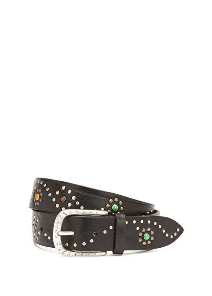 Siyah Erkek Deri Kemer