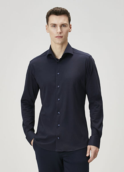 Lacivert Gömlek