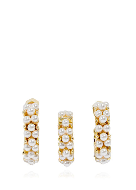 Gold Women's Earrings Set