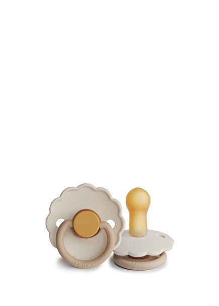 Daisy Chamomile Rubber 6-18 Month Pacifier
