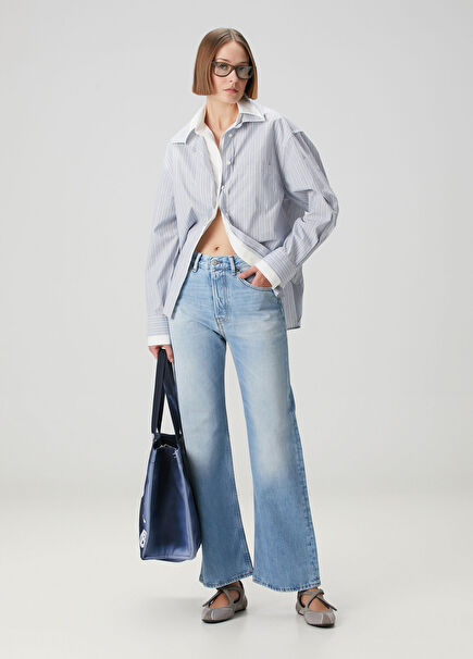Regular Fit Açık Mavi Jean Pantolon
