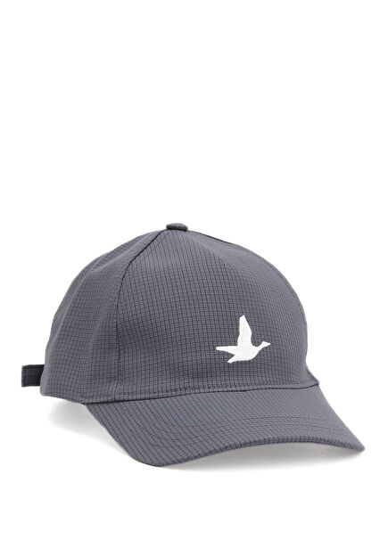 Anthracite Logo Embroidery Men's Gabardine Hat