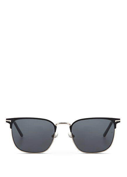 CR 80019 C1 Mat Siyah Gümüş Erkek Güneş Gözlüğü