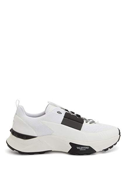 True Act Siyah Beyaz Erkek Deri Sneaker