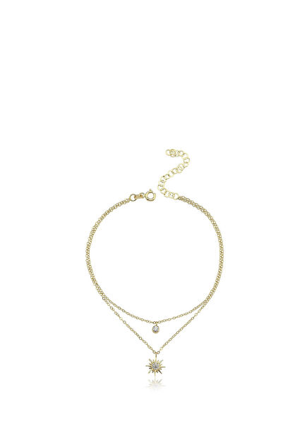 Polaris 14 Ayar Altın Kadın Halhal