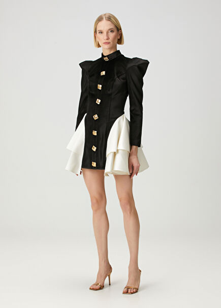 Cher Black Mini Dress