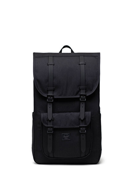 Little America Black Men's Backpack