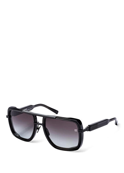 BPS-160B-59 Black Men's Sunglasses