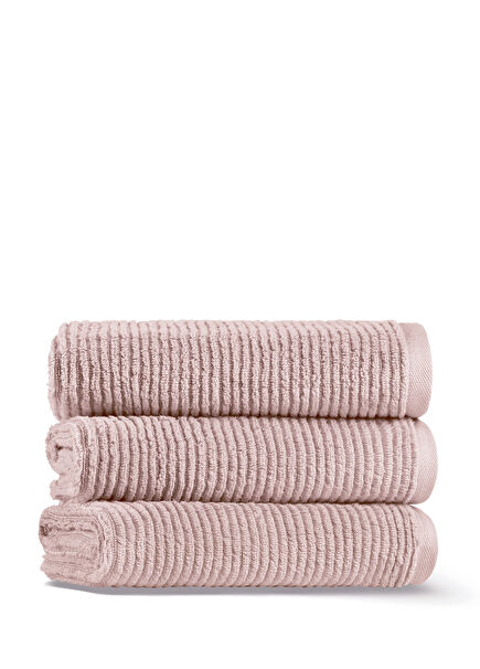 Slim Ribbed Fibrosoft® Cotton Single Face Towel 50 x 90 cm