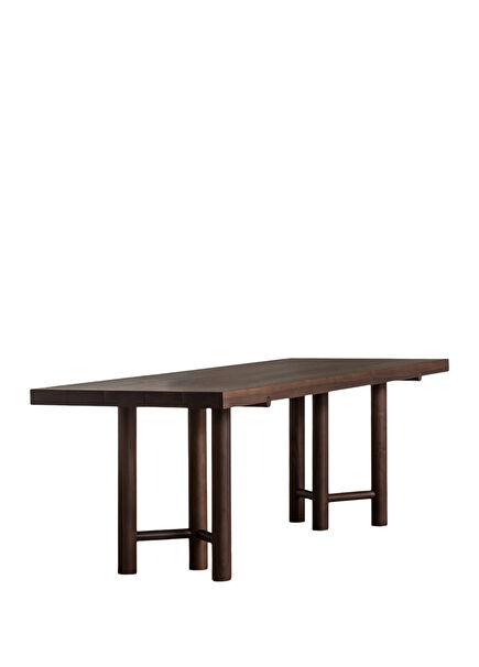 TIGA Ahşap Kahverengi Yemek Masası