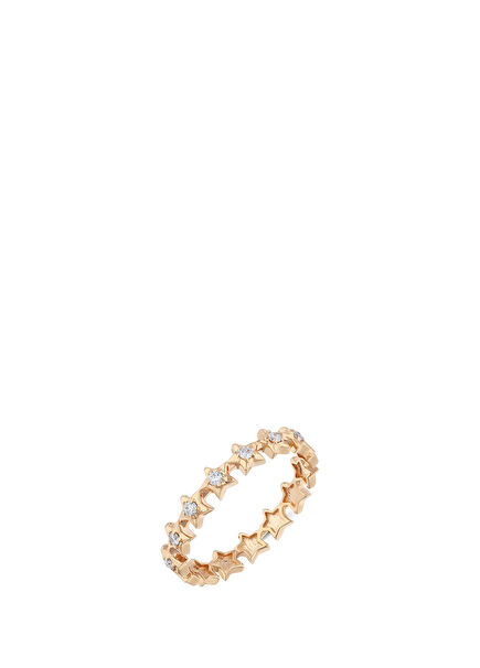 Sirius Diamond Women's Gold Ring