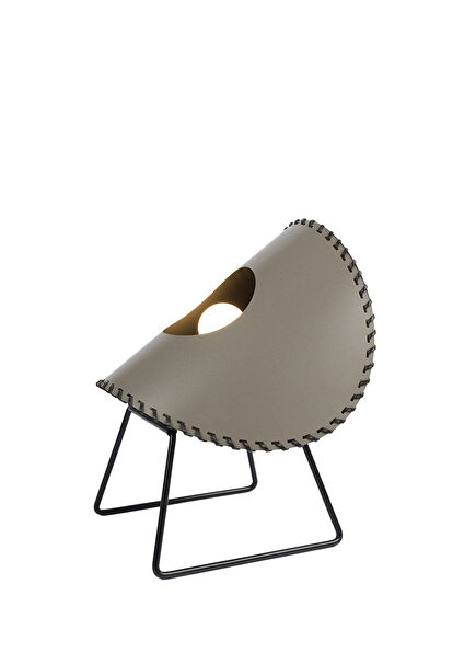 Zero Grey Metal Pedestal Decorative Lighting