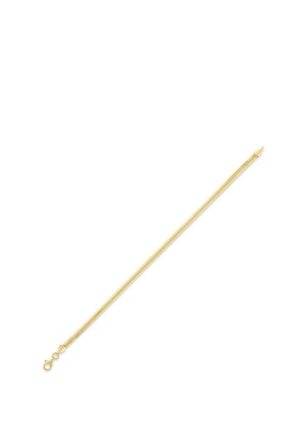 Snake Chain 14K Gold Men's Bracelet