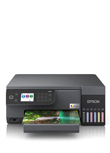 EcoTank L8100 Wi-Fi + Scanner + Copier Color Multifunction Tank Inkjet Printer