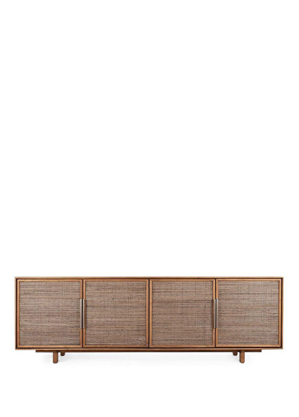 Grace 4-Door Teak Television Unit