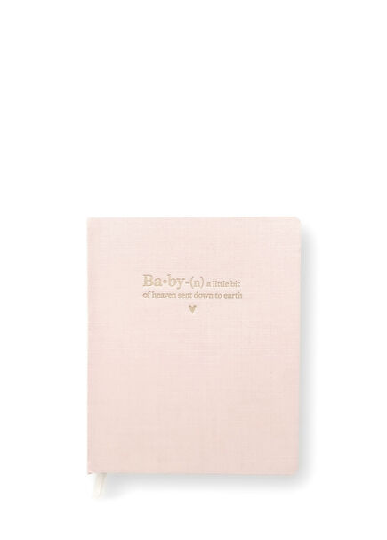 Baby Book Pale Pink Baby Memory Book Album and Pregnant Mother Diary