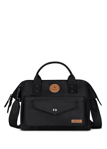 Cross Body Bag Cambridge Siyah Orta Boy Kadın Omuz Çantası