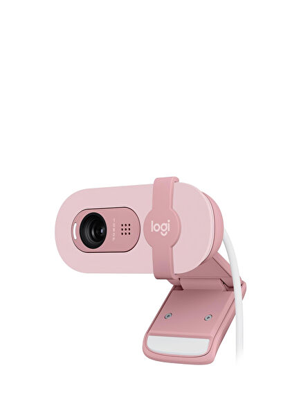 960-001623 Brio 100 Full HD 1080P Mikrofonlu Pembe Webcam 