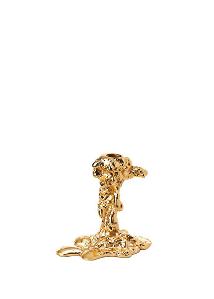 Drip Gold S Candle Holder