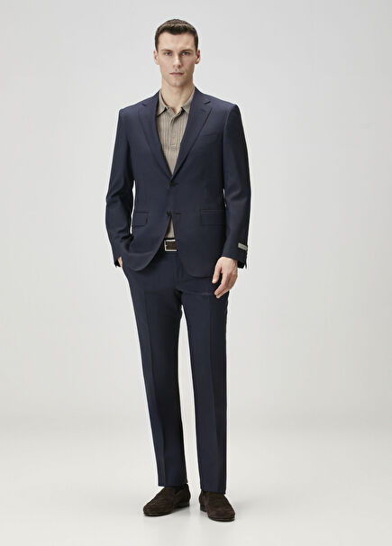 Navy Wool Suit