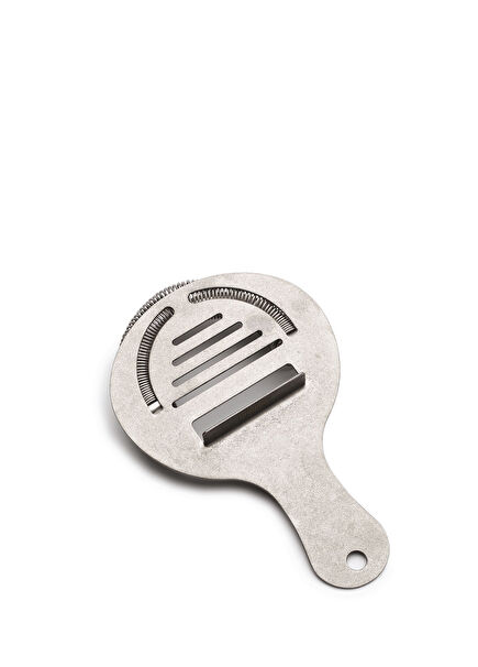 Coley Stone Matte Grey Steel Cocktail Strainer