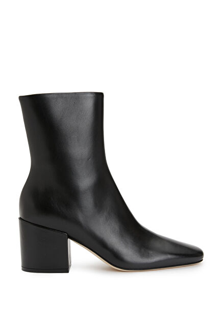 Alma Siyah Kadın Deri Bot