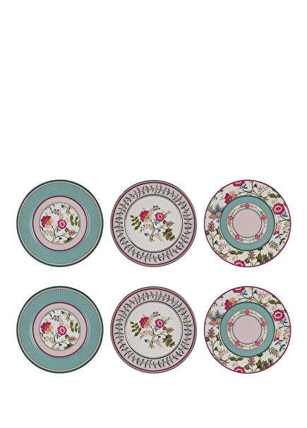Florine Bone Porselen 6'lı Tabak Seti