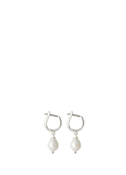 Jamila 925 Ayar Gümüş İnci Kadın Küpe