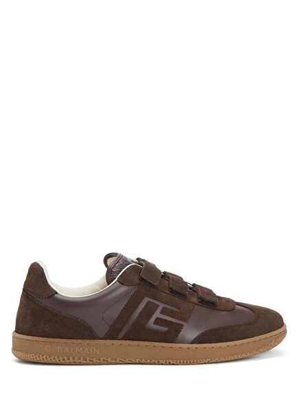 Swan Kahverengi Erkek Deri Sneaker