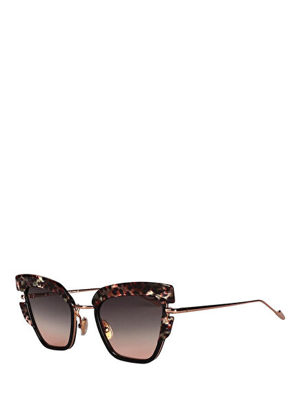 Felin Fm 03 Ocelot Gri Metal Kadın Güneş Gözlüğü