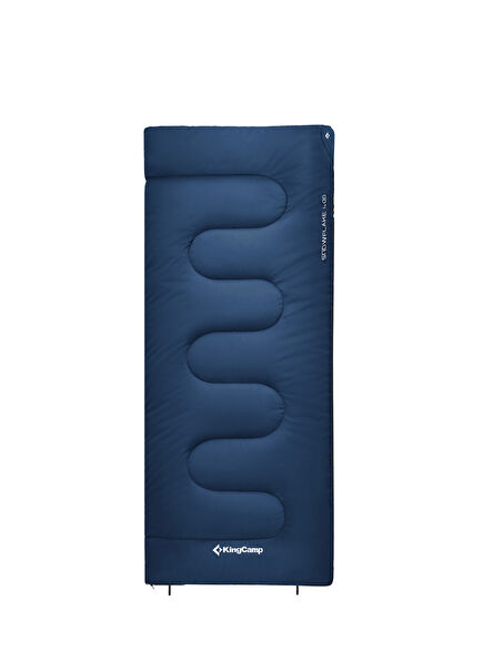 Snowflake 400 Ultra -15°C Navy Sol Fermuar Uyku Tulumu