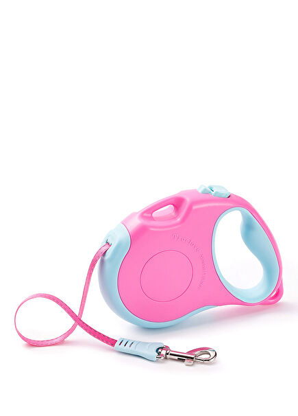 Pink Automatic Dog Walking Collar