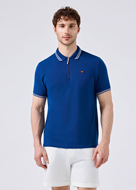 Mavi Polo Yaka Kısa Kollu Erkek T-shirt 6SM5051-BL