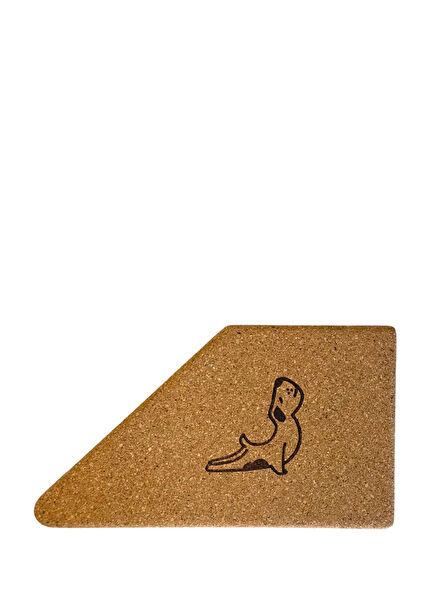 Nature Serisi Mantar Yarım Yoga Bloku