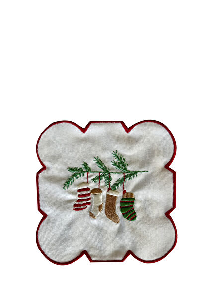 Socks Çok Renkli 2li Kokteyl Peçete Seti