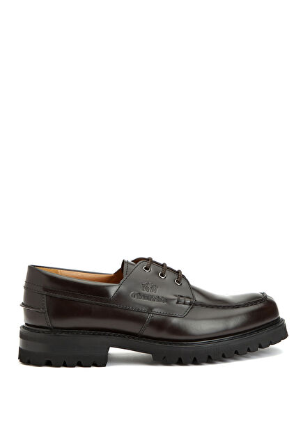 Dark Brown Men's Leather Shoes