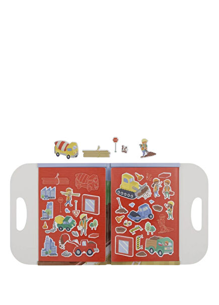 Busy Builders Magnetic Playset