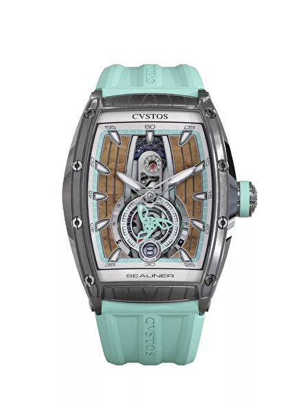 Sealiner Ealiner PS Thirty6 Steel/Tit Comp Mavi Silikon Unisex Kol Saati