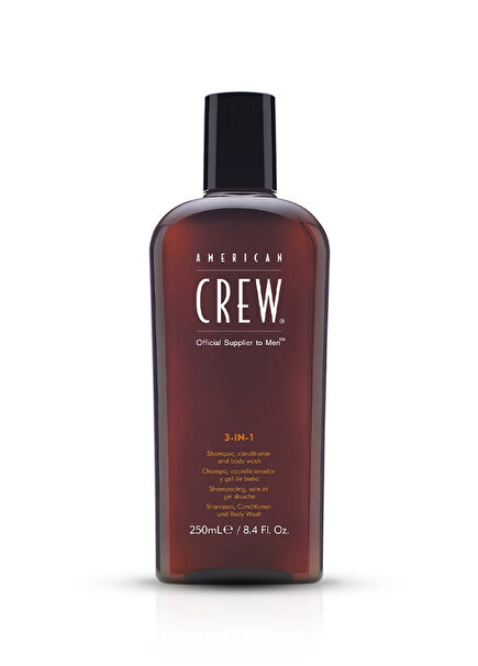 Amerikan Crew 3 İn 1 Classic Canlandırıcı Şampuan 250 ml