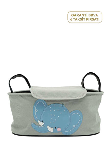 Bilge Fil Bebek Arabası Puset Organizatörü